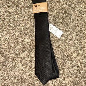 Bar III Classic Black Men's Tie